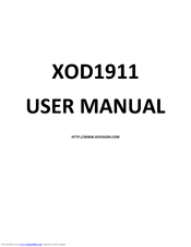 XOVision XOD1911 User Manual
