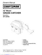 Craftsman 917.249790 Owner's Manual