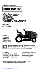CRAFTSMAN 917.275042 Owner's Manual