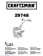 CRAFTSMAN 29748 Instruction Manual