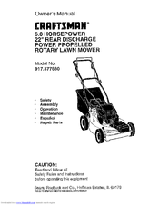 CRAFTSMAN 917.377830 Owner's Manual
