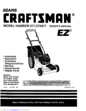 CRAFTSMAN EZ3 917.379271 Owner's Manual
