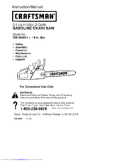 CRAFTSMAN 358.360831 Instruction Manual