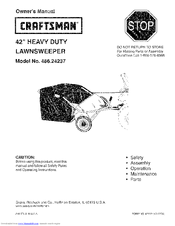 CRAFTSMAN 486.24237 Owner's Manual