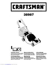 CRAFTSMAN 38987 Instruction Manual