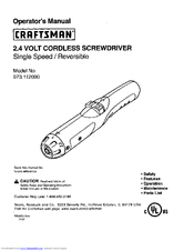 Craftsman 973.112090 Operator's Manual