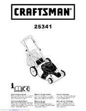 CRAFTSMAN 25341 Instruction Manual