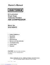 CRAFTSMAN 919.195410 Owner's Manual