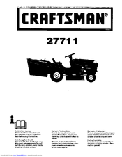 CRAFTSMAN 27711 Instruction Manual