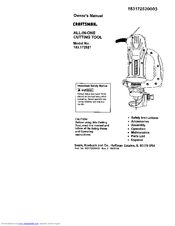 CRAFTSMAN 183.172521 Owner's Manual