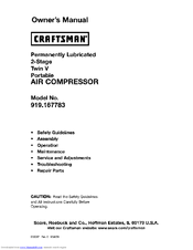 CRAFTSMAN 919.167783 Owner's Manual