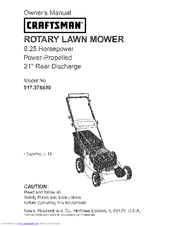 CRAFTSMAN 917.378890 Owner's Manual