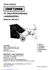 Craftsman 486.24211 Owner's Manual