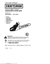 Craftsman 358.350201 Instruction Manual