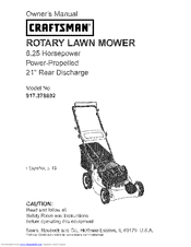 CRAFTSMAN 917.378892 Owner's Manual