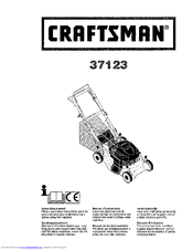 CRAFTSMAN 37123 Instruction Manual