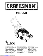 CRAFTSMAN 25554 Instruction Manual