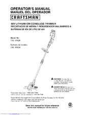 CRAFTSMAN 138.99026 Operator's Manual