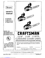 CRAFTSMAN 358.353660 Owner's Manual