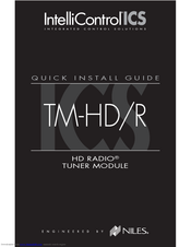 Niles TM-HD/R Quick Install Manual