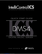 Niles IntelliControl ICS DMS4 Quick Start Manual