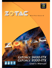 Zotac GeForce 9300-ITX User Manual