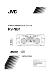 Jvc RV-NB1 Instructions Manual