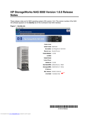 HP StorageWorks 8000 Release Note