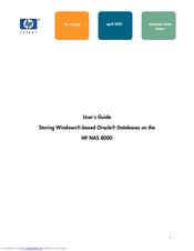 HP StorageWorks 8000 User Manual