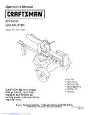 Craftsman 247.77641 Operator's Manual