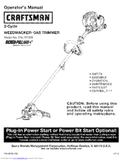 Craftsman Incredi-Pull 316.791200 Operator's Manual