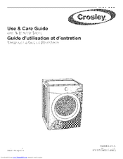 Crosley 137220000A (0906) Use & Care Manual