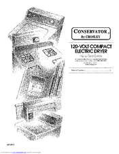 Crosley Conservator 8578917 Use & Care Manual