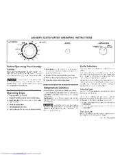 Crosley FGX831FS5 Owner's Manual