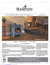 Hampton bay H15-NG1 Manuals | ManualsLib