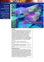 Ricoh MP7125A User Manual