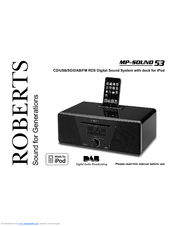 Roberts MP-SOUND 53 Manuals | ManualsLib