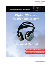 Rosen Aviation 0700-010 Technical Manual