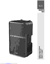 Zeck Audio VECTOR S3A Owner's Manual