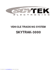 Scytek electronic SkyTrak-3000 Product Manual