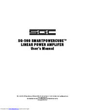 SGC SMARTPOWERCUBE SG-500 User Manual