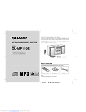Sharp XL-MP110E Operation Manual