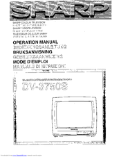 Sharp DV-3750S Operation Manual