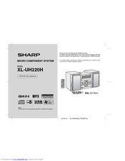 Sharp XL-UH220H Operation Manual