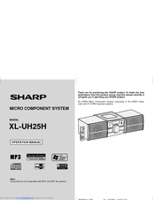 Sharp CP-UH25H Operation Manual