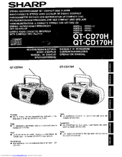 Sharp QT-CD170H Operation Manual