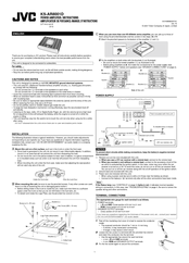 Jvc KS-AR8001D Instructions Manual