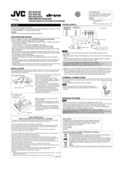 Jvc drvn KS-AX3101D Instructions Manual