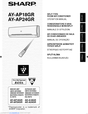 Sharp AY-AP18GR Operation Manual