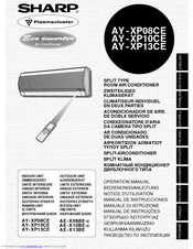 Sharp AY-XP10CE Operation Manual